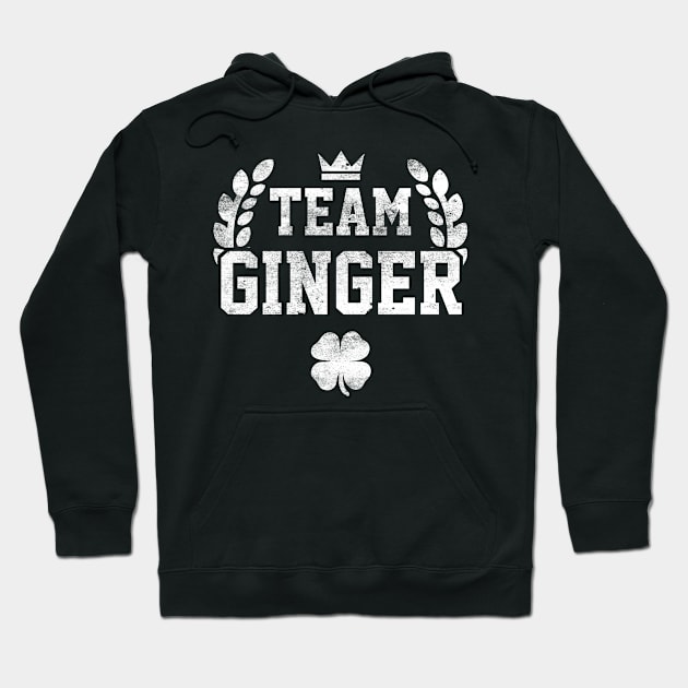 Team Ginger Irish Funny St Patricks Day Hoodie by trendingoriginals